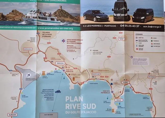 Superbe T3 Face Baie Ajaccio