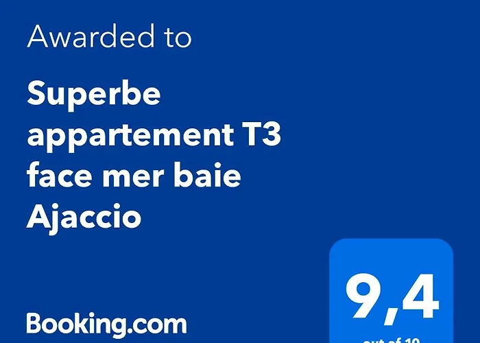Superbe T3 Face Baie Ajaccio Apartment